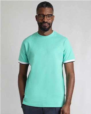 Danville Organic Cotton Pique T-Shirt