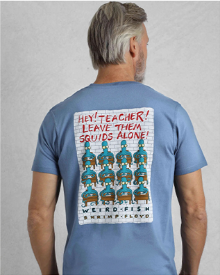 Hey Teacher Back Print Artist T-Shirt