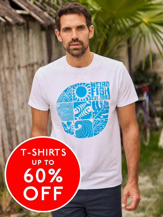 Up to 60% off t-shirts