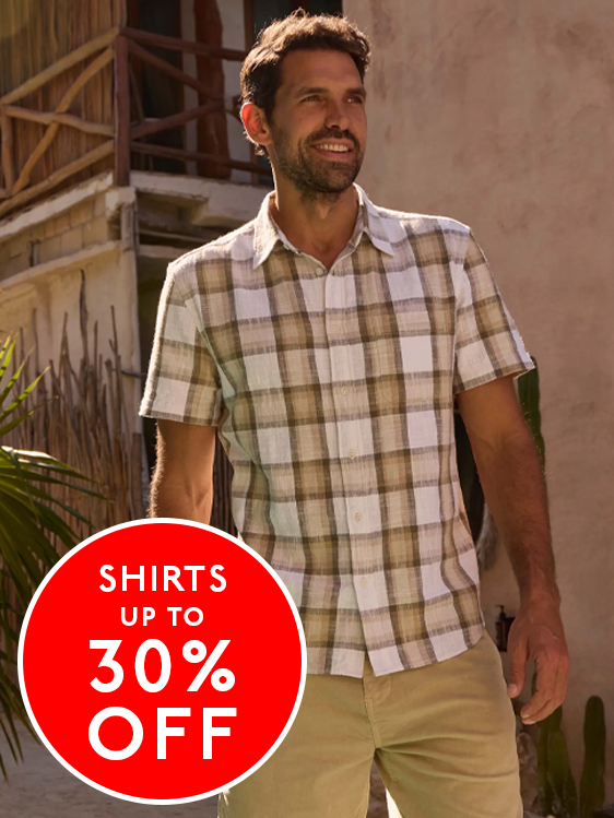 Up to 30% off shirts