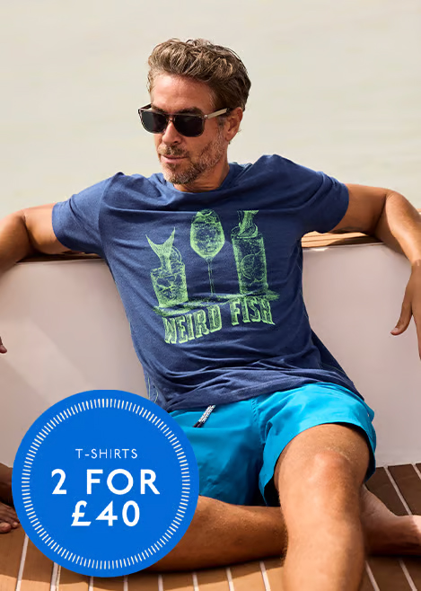 Shop 2 for £40 T-Shirts