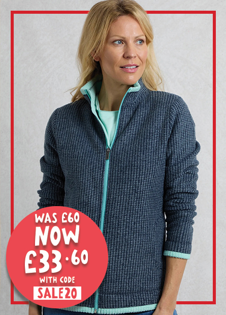 Ariana Eco Full Zip Grid Fleece