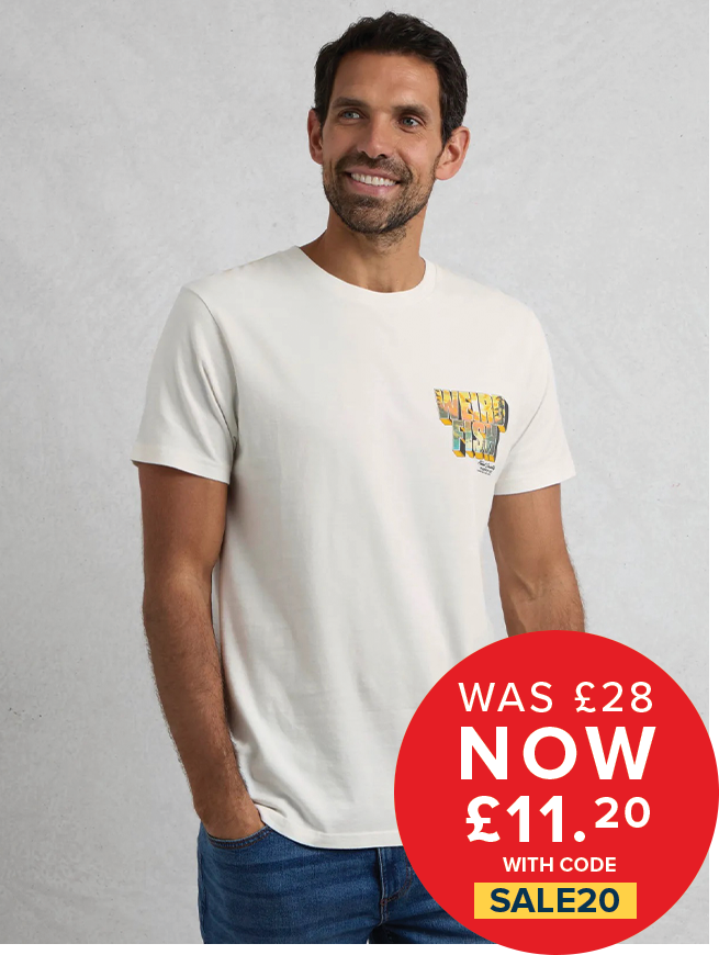 Wild Life Back Print Graphic T-Shirt