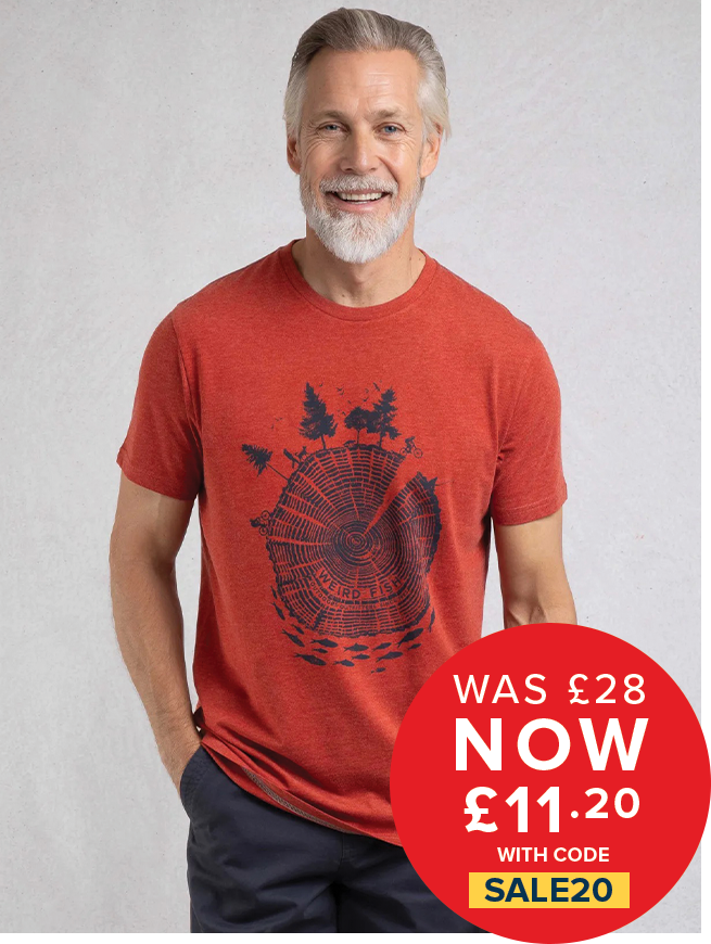 Woodsman Front Print Graphic T-Shirt