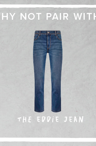 Eddie Straight Leg Denim Jeans