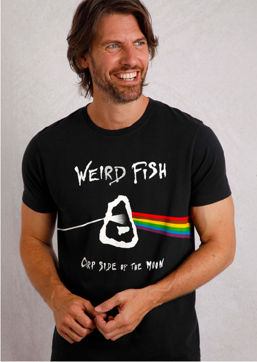 Carp Side Front Print Artist T-Shirt