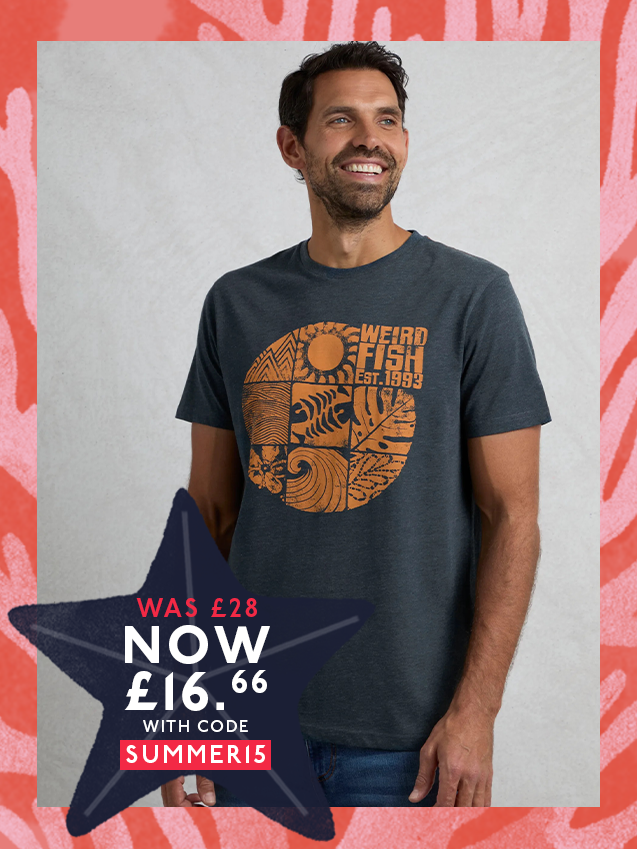 Summer Sector Front Print Eco Graphic T-Shirt