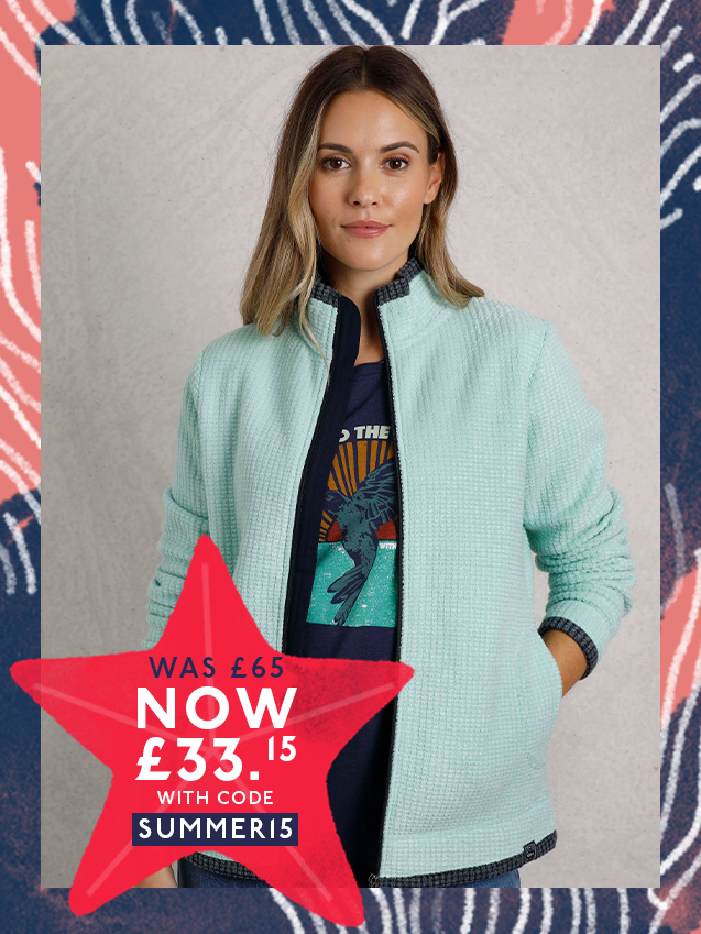 Ariana Eco Full Zip Grid Fleece