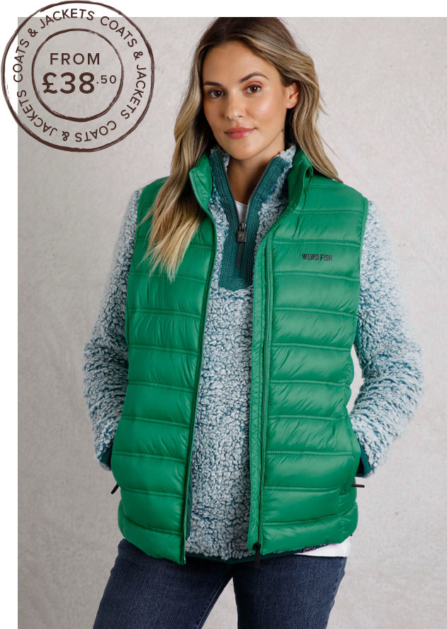 Women's Coats & Jackets from £38.50