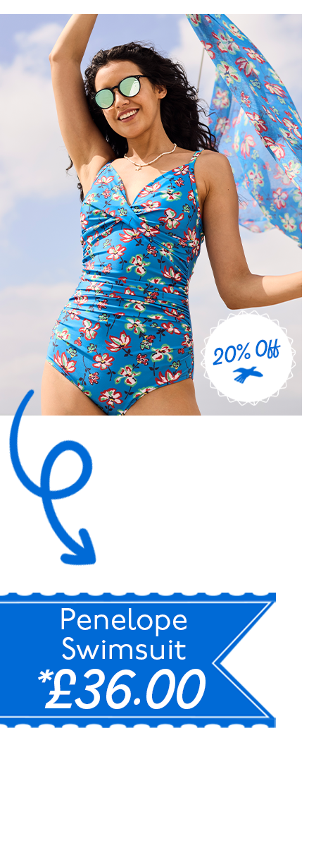 Penelope Eco Printed Swimsuit