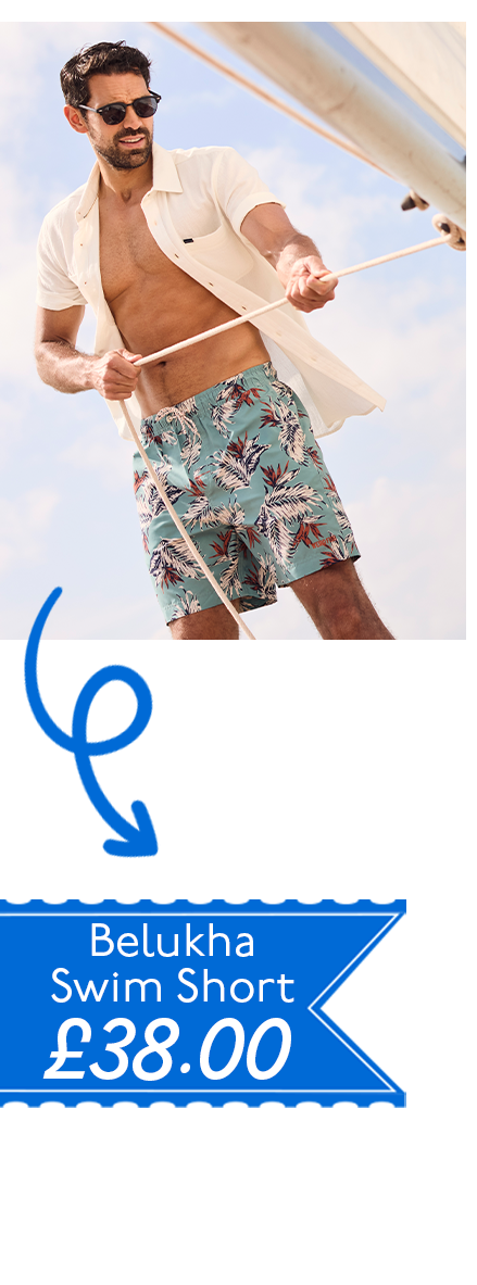 Belukha Printed Swim Shorts