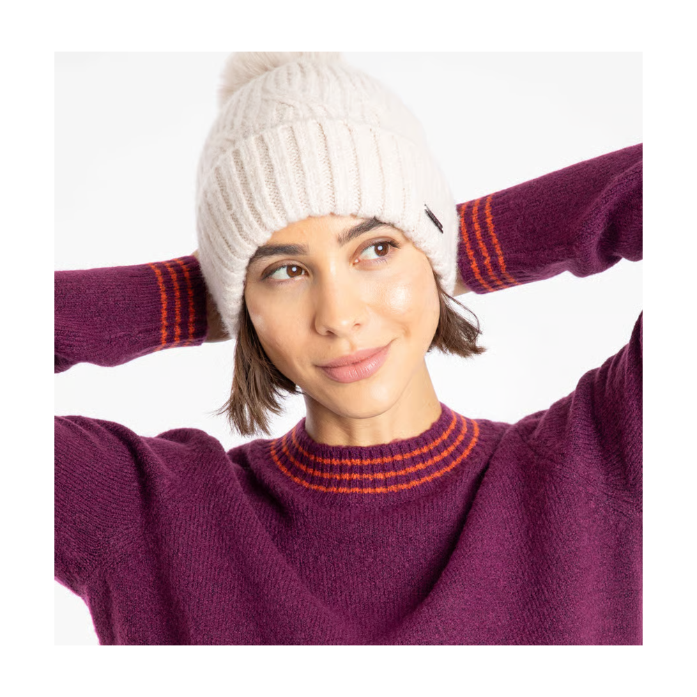 Blagdon Sparkle Bobble Hat Chalk