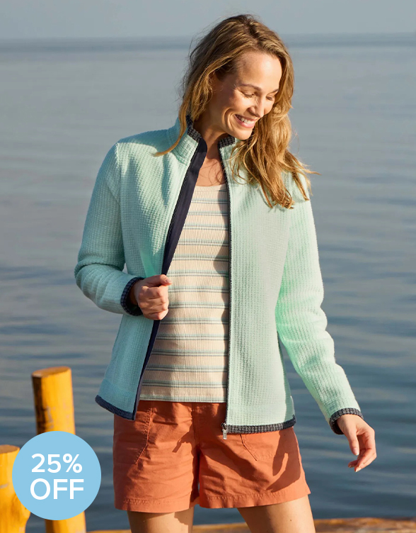 Ariana Eco Full Zip Grid Fleece