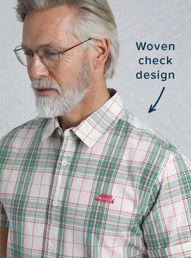 Judd Organic Cotton Short Sleeve Check Shirt