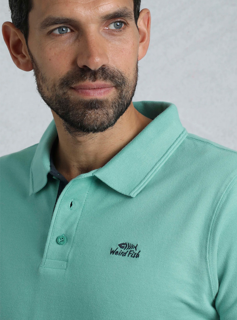 Miles Organic Cotton Pique Polo