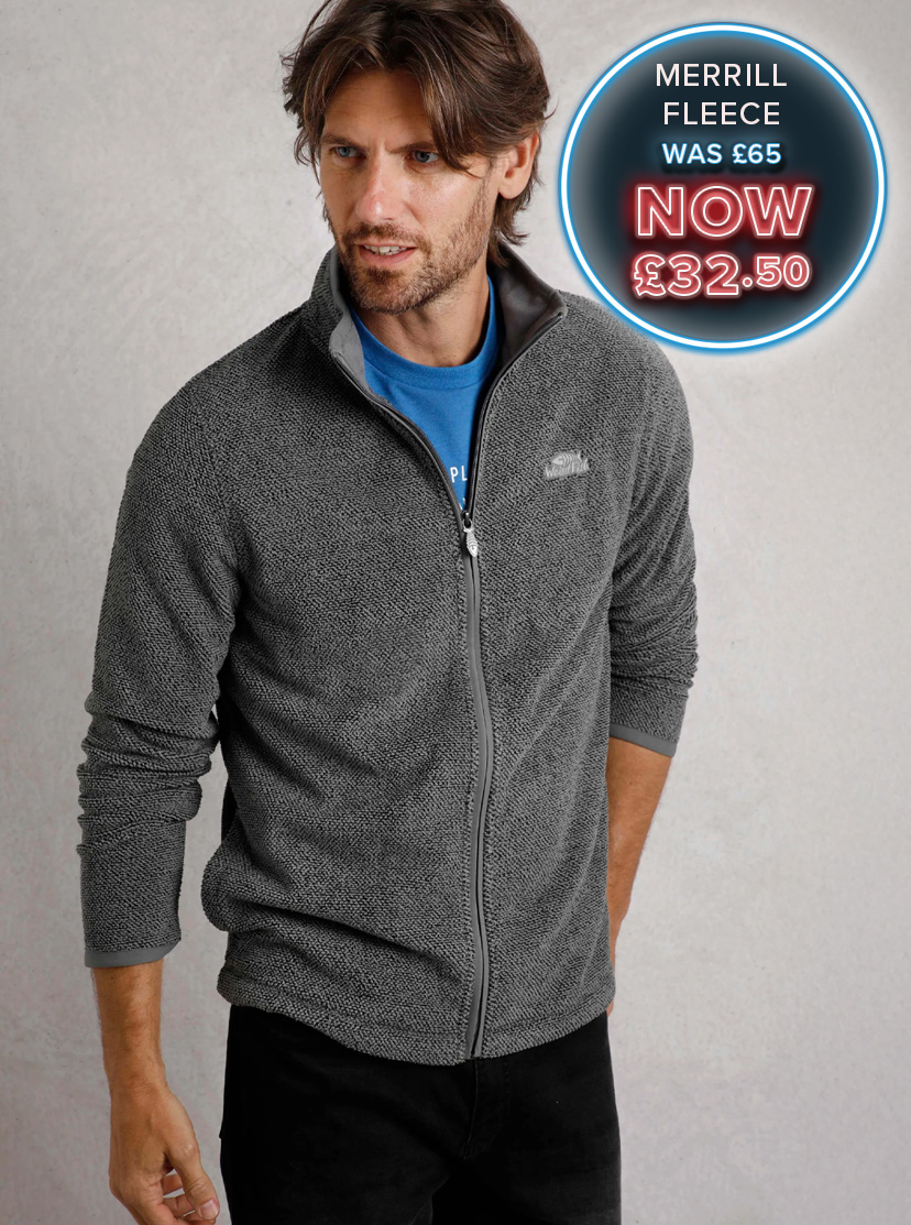 Merrill Eco Full Zip Textured Fleece