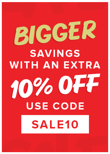 Bigger savings on more styles! 