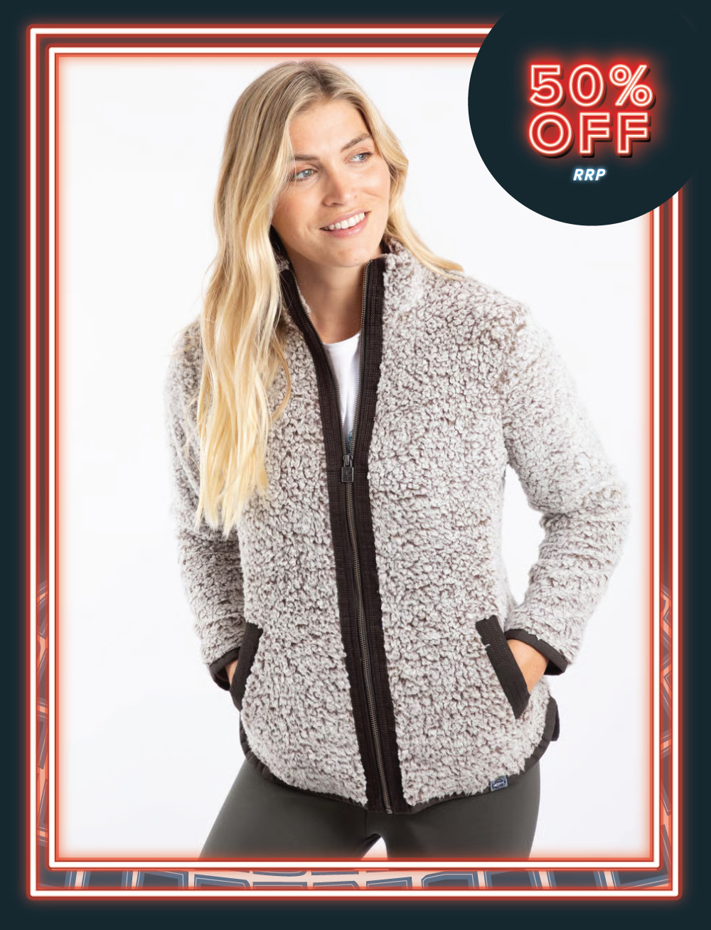 Clove Cosy Full Zip Fleece Bronze