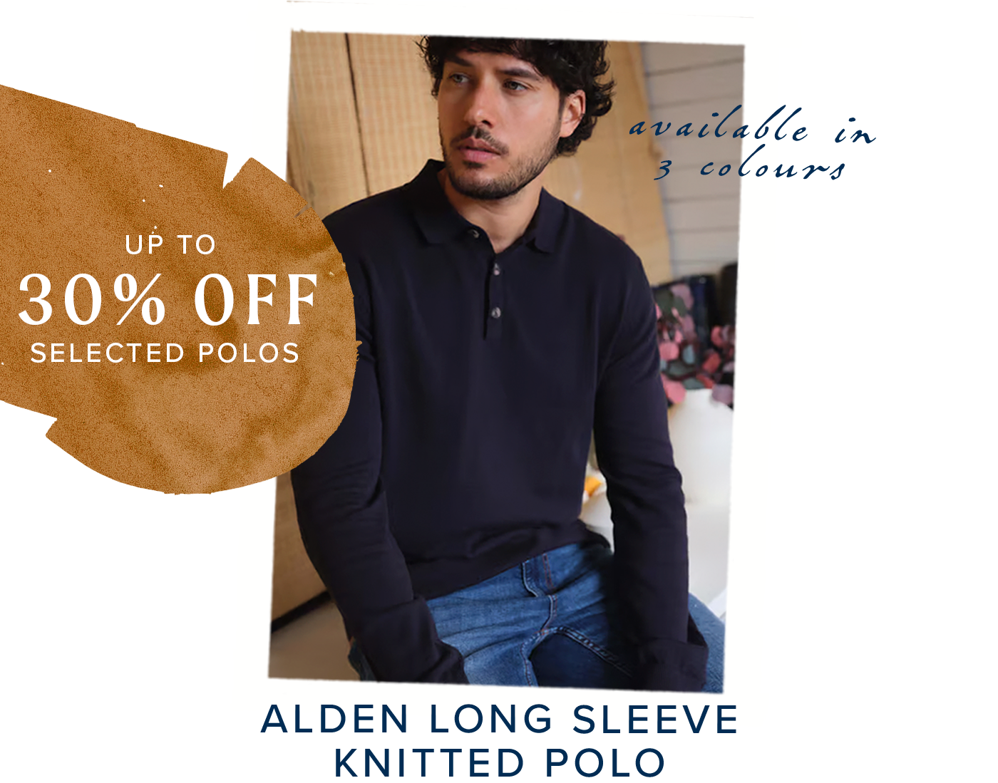 Alden Knitted Polo