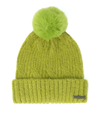 Blagdon Sparkle Bobble Hat Woodbine