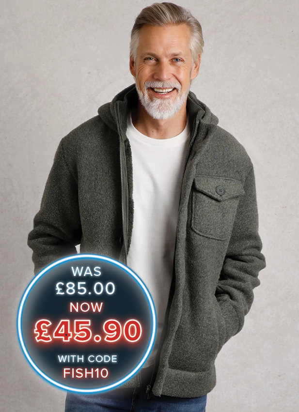 Fairfield Button Front Fleece Jacket