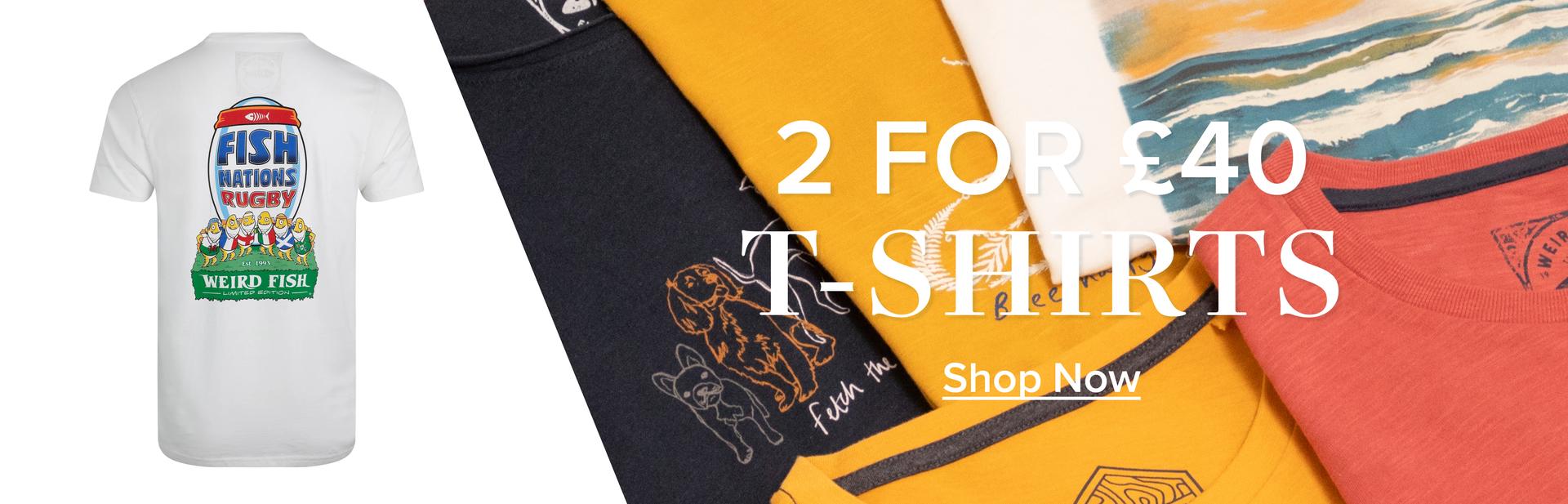 2 For £40 T-Shirts