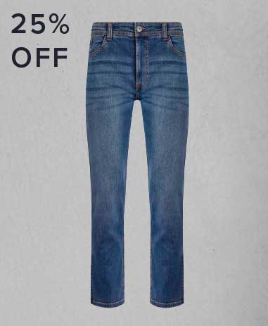 Eddie Straight Leg Denim Jeans
