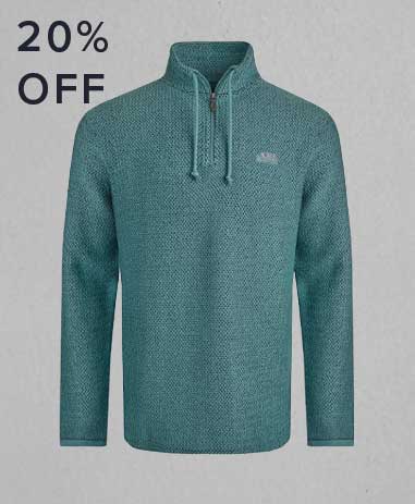 Cruiser 1/4 Zip Eco Macaroni