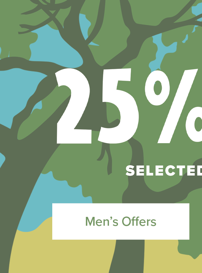 25% Off Selected Styles