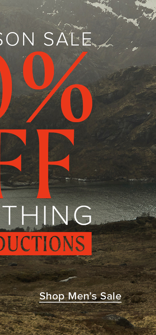 Mid-season SALE - Up to 50% off EVERYTHING