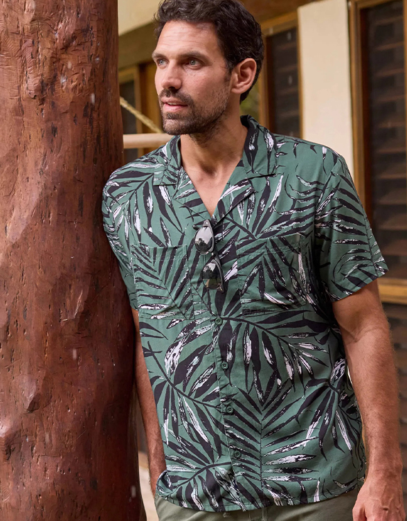 Holborn Eco Viscose Hawaiian Shirt