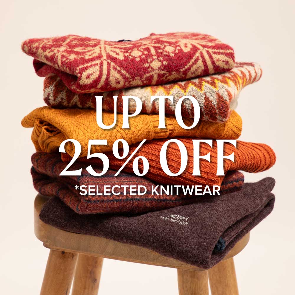 Up To 25% Off Selected Knitwear