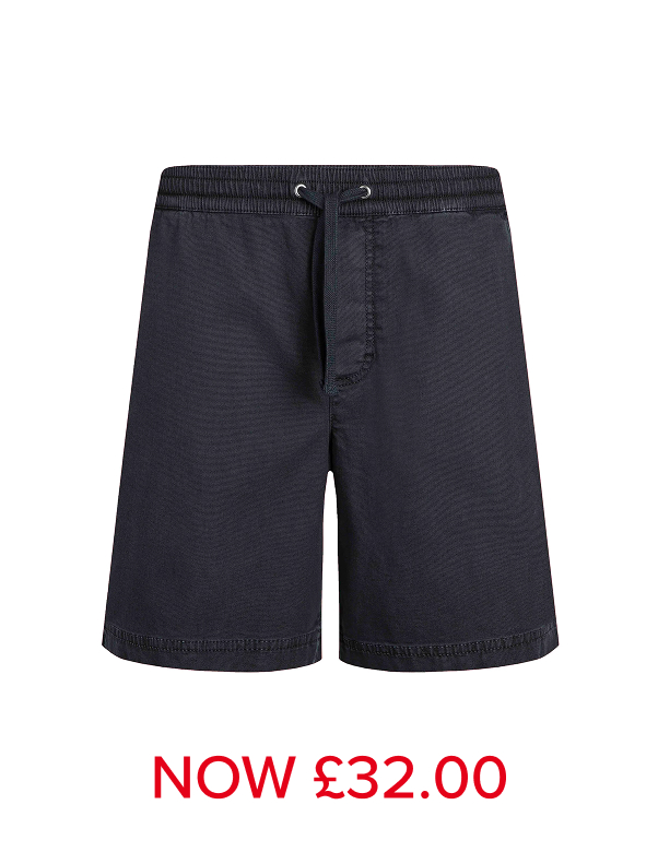 Weston Canvas Shorts Navy