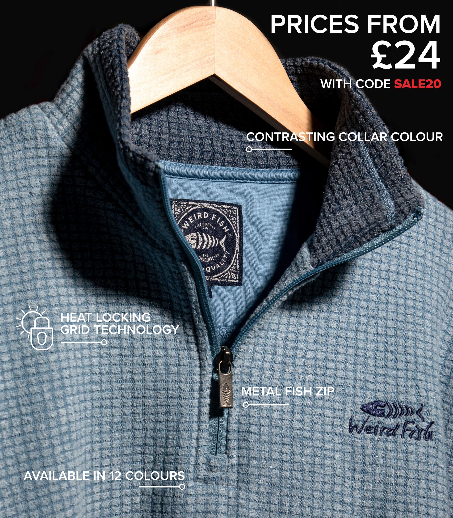 Newark and Beye fleece - our best sellers - prices from £32.80
