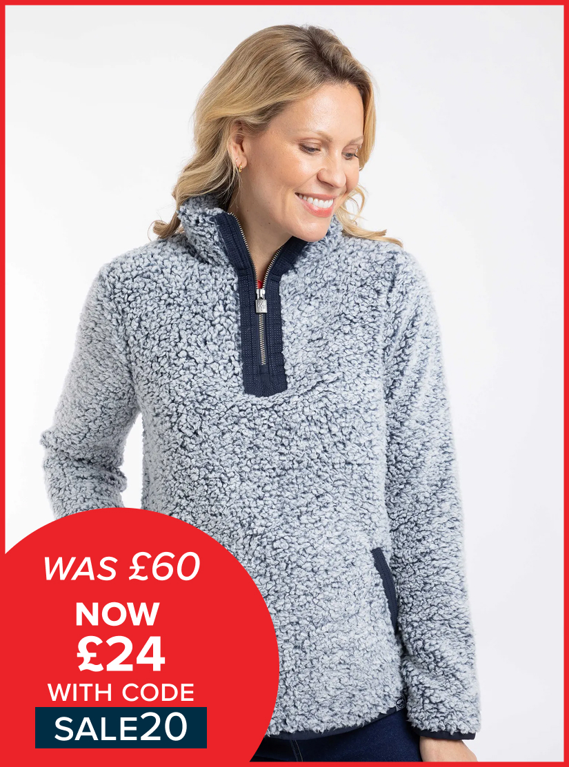 Madi Cosy 1/4 Zip Fleece Navy