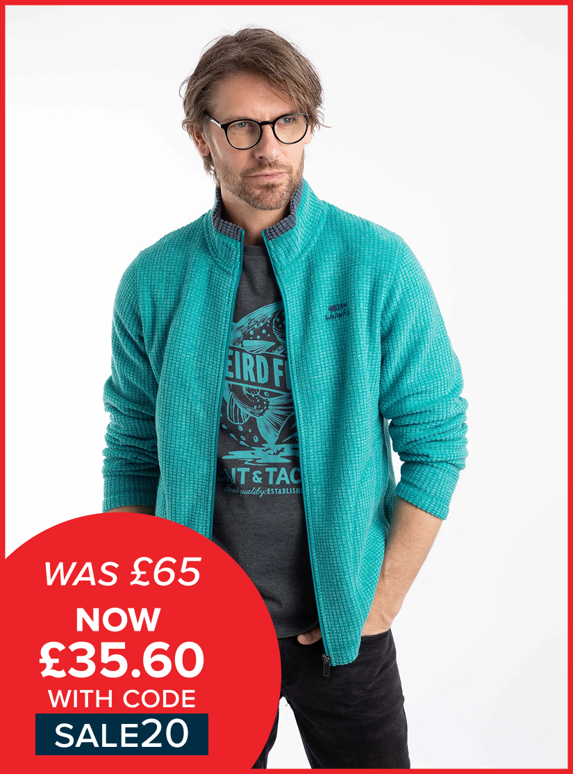 Shires Full Zip Grid Fleece Viridis