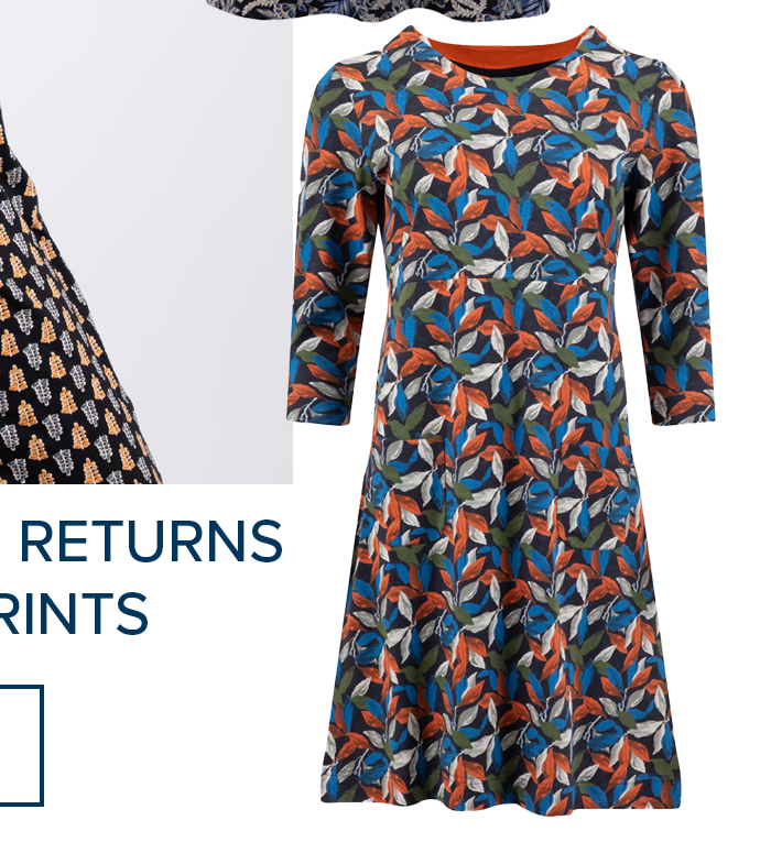 Starshine Printed Jersey Dress Koi Orange