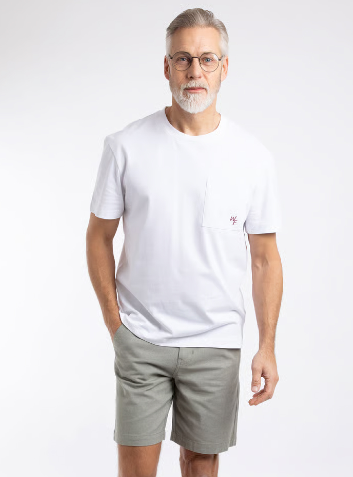 Keaton Super Soft Pocket T-Shirt White