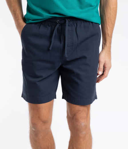 Weston Canvas Shorts Navy