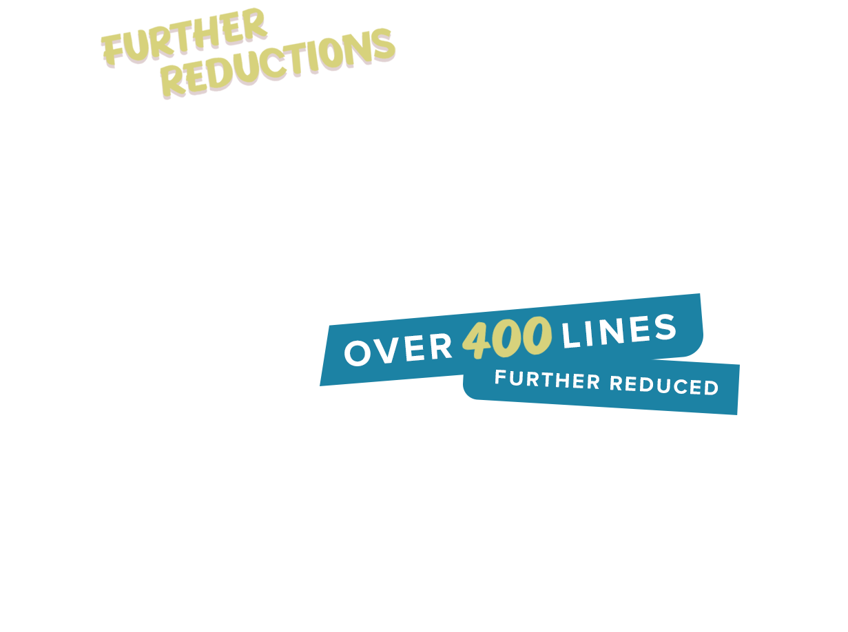 SALE - UP TO 60% OFF - FURTHER REDUCTIONS