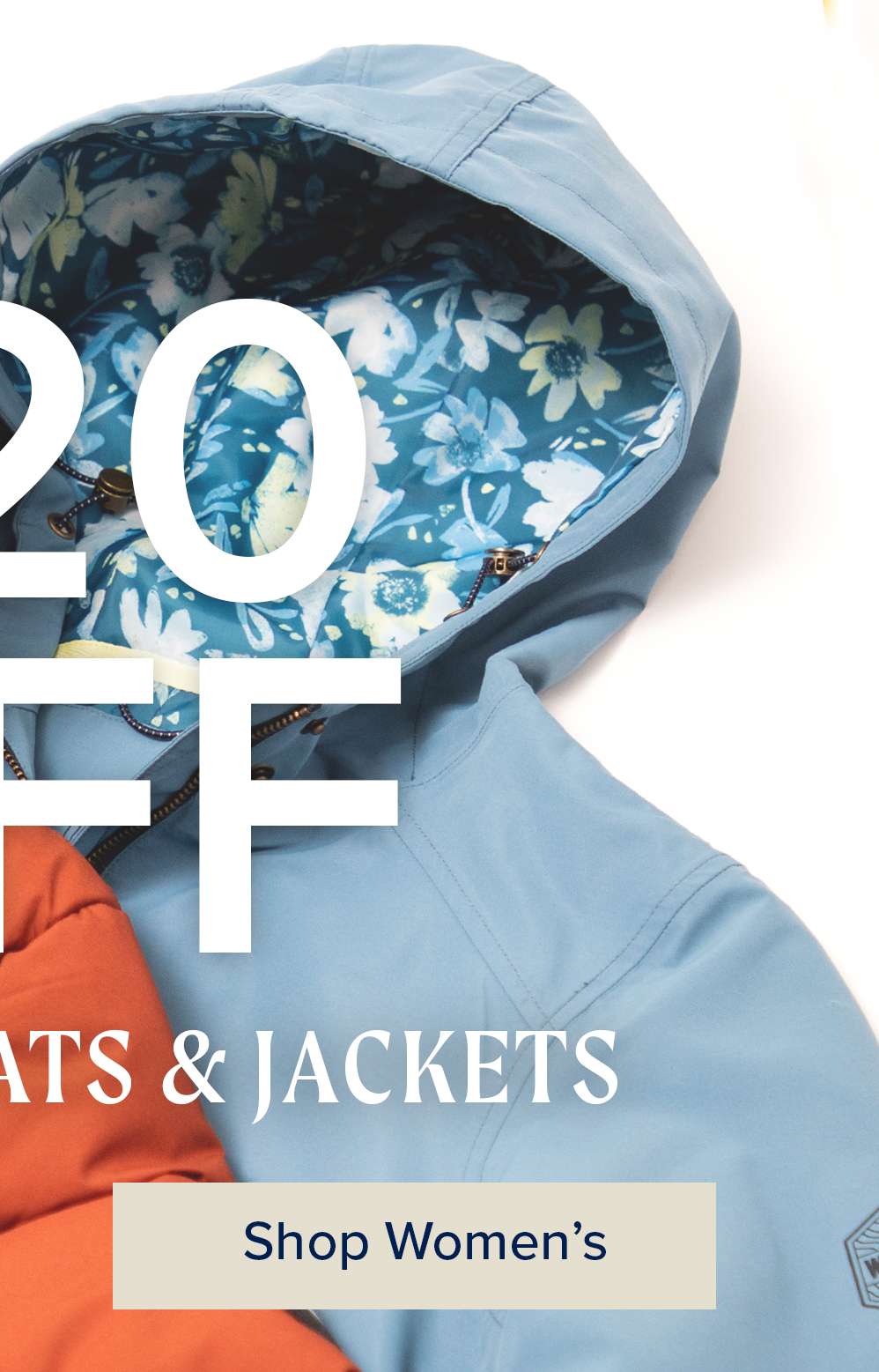 £20 of selected coats and jackets