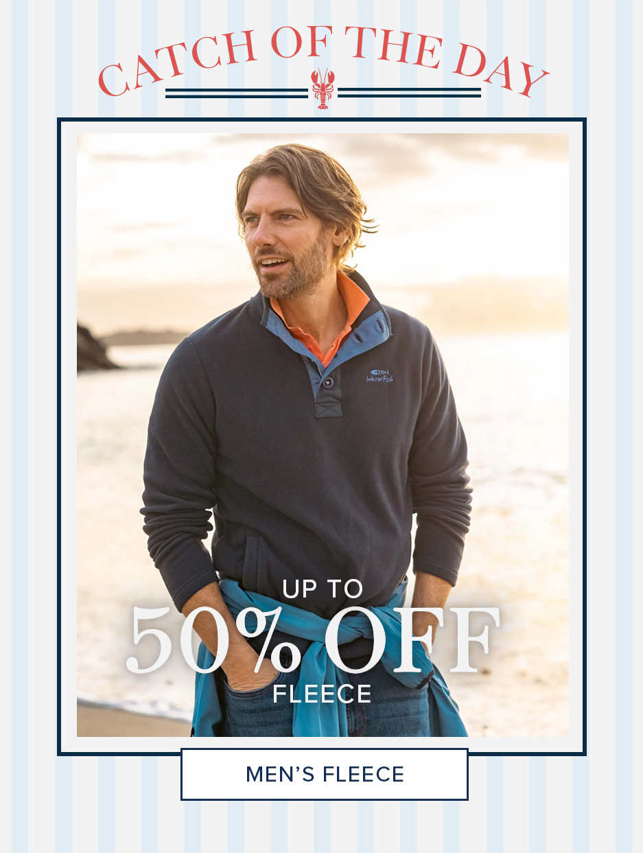 25% Off Selected Fleece Men's