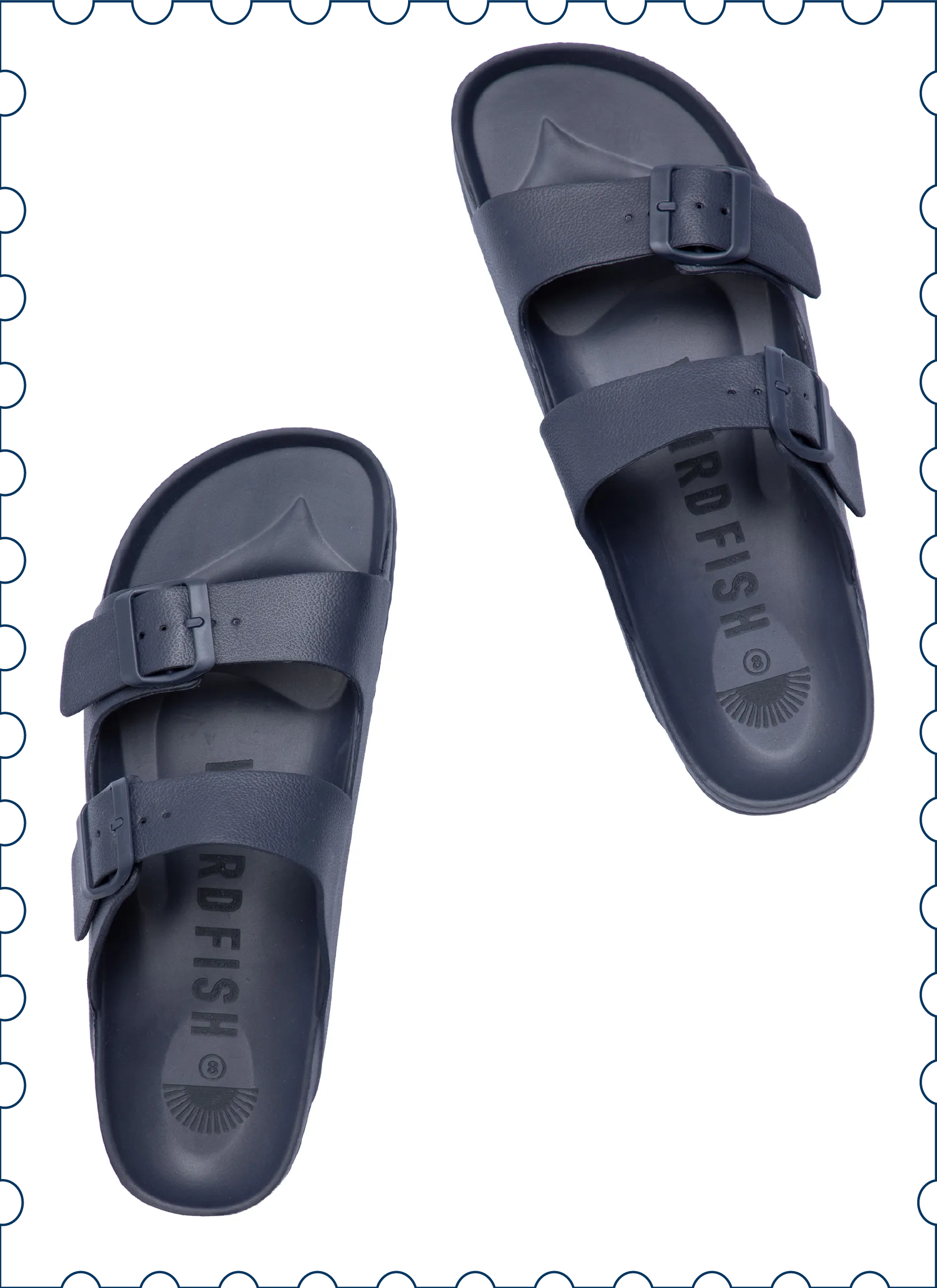Herring Double Strap Sliders