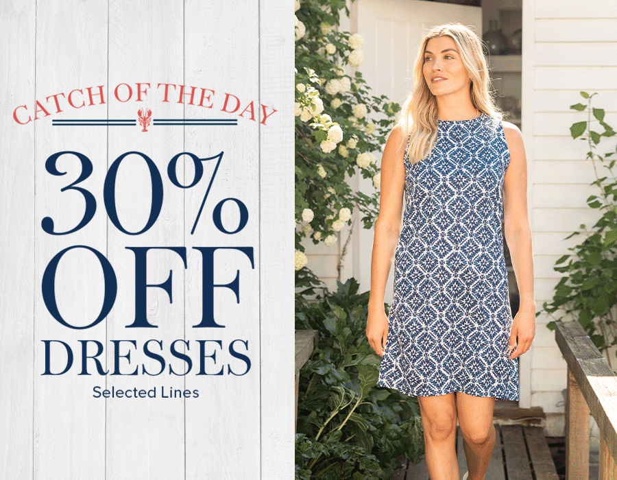 30% off selected dresses 