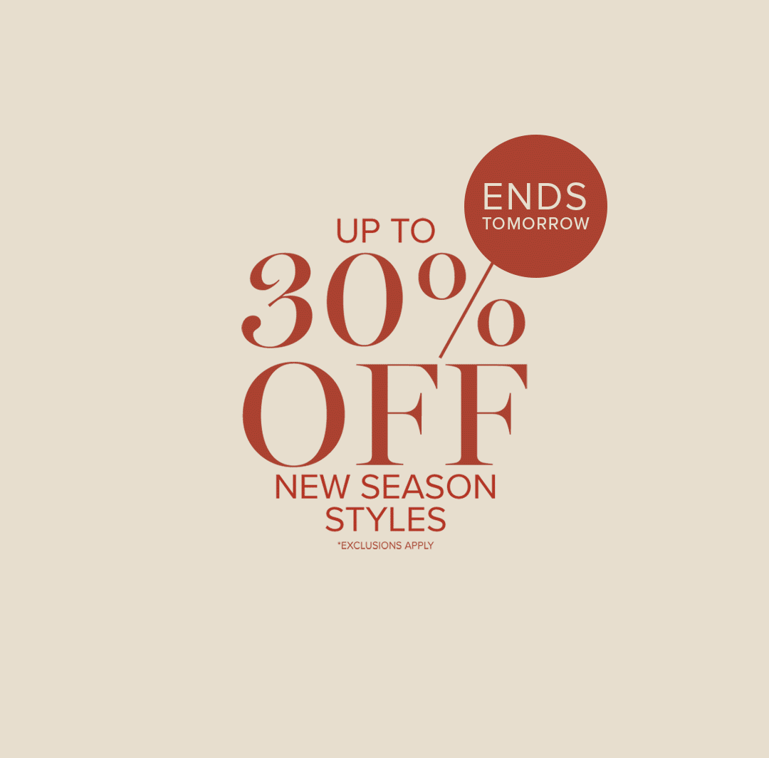 Up To 30% OFF New Season