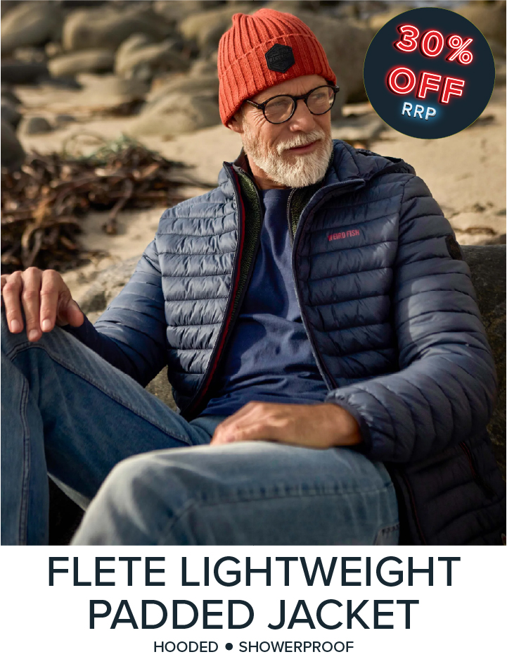 Flete lightweight showerproof hooded jacket 