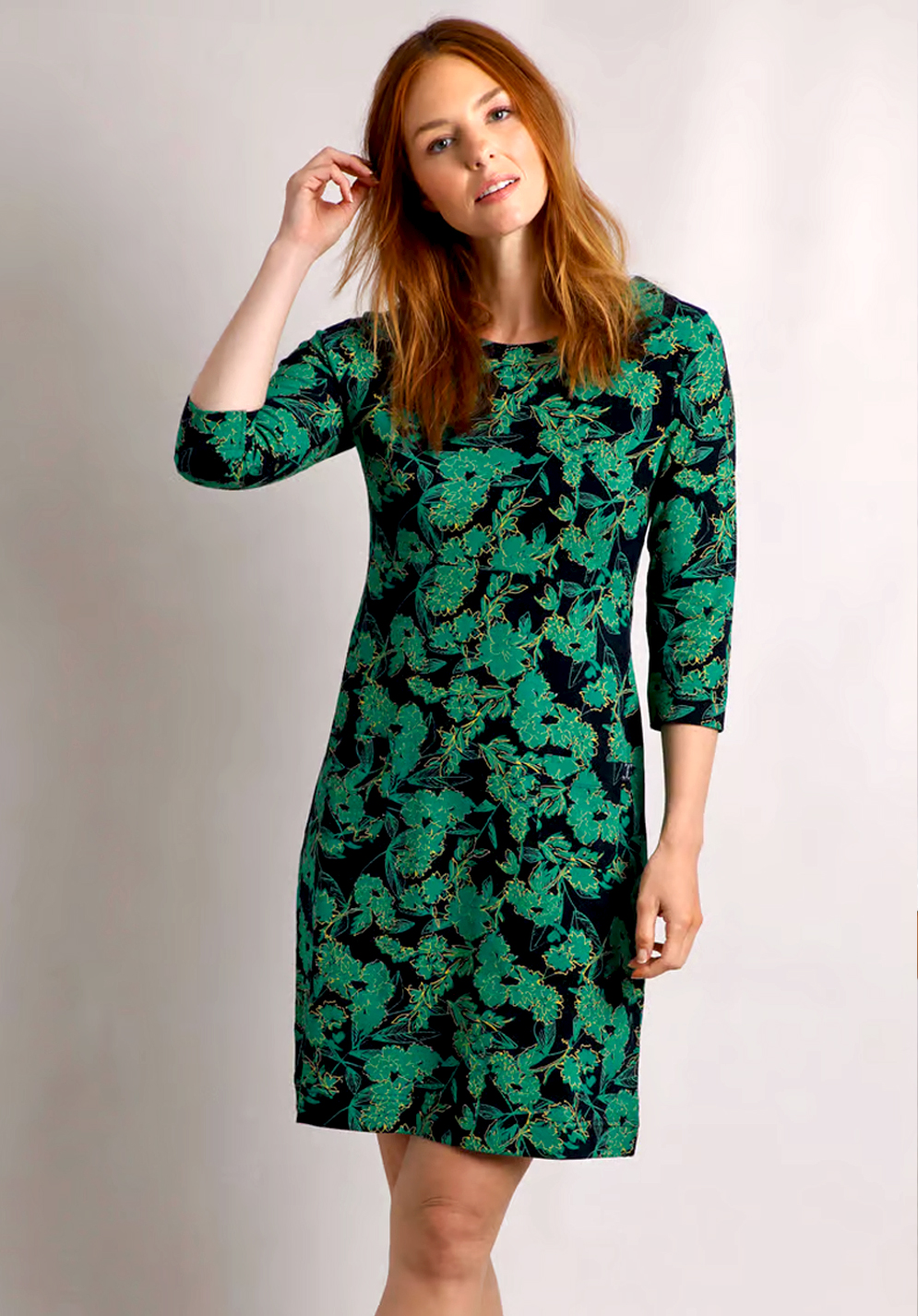 Starshine Organic Cotton Jersey Dress Night Blue