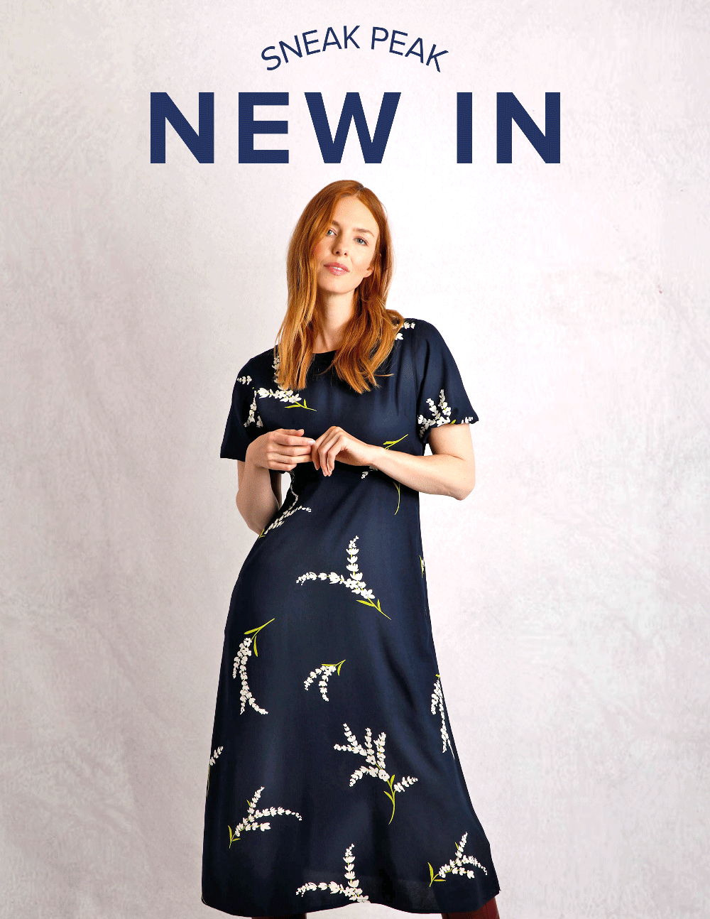 SNEAK PEAK - NEW IN