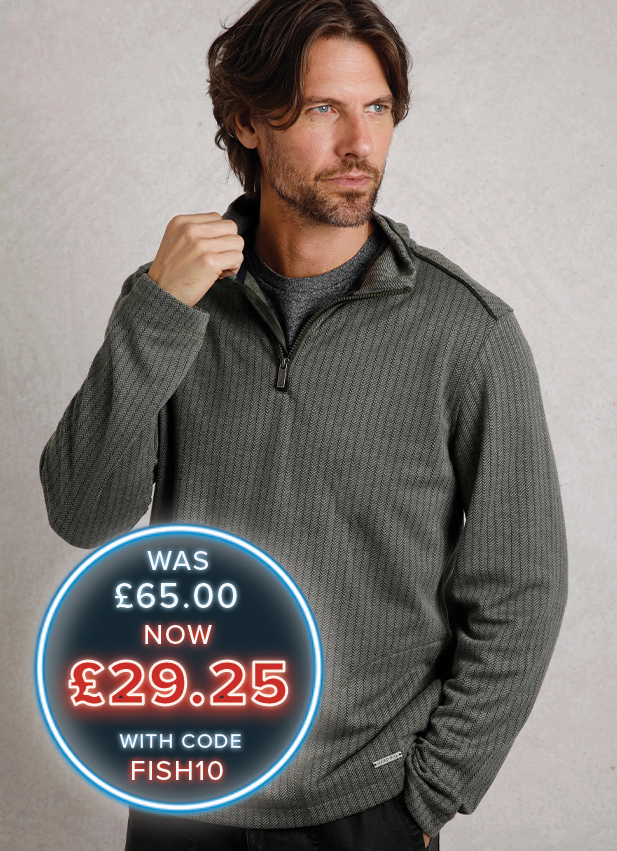 Sterling Eco 1/4 Zip Herringbone Fleece