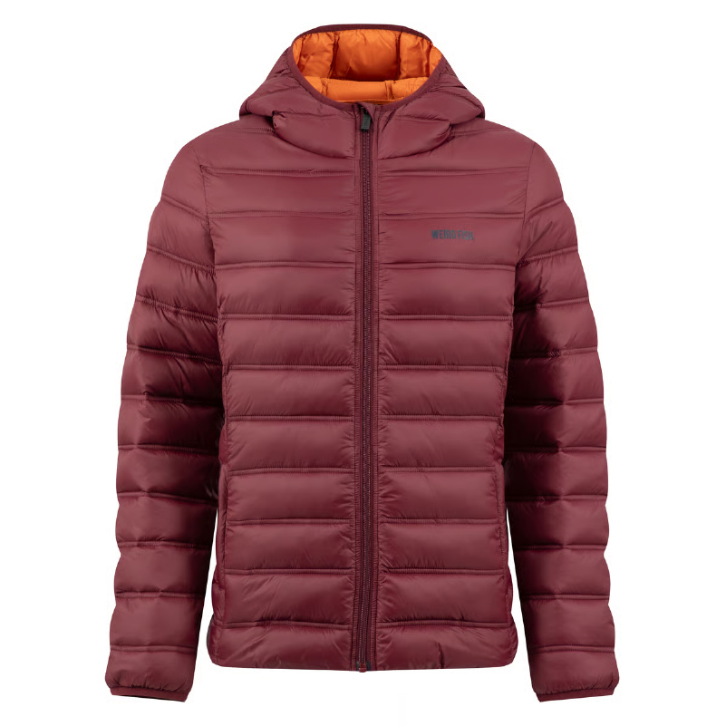 Eshka Lightweight Padded Jacket Deep Crimson